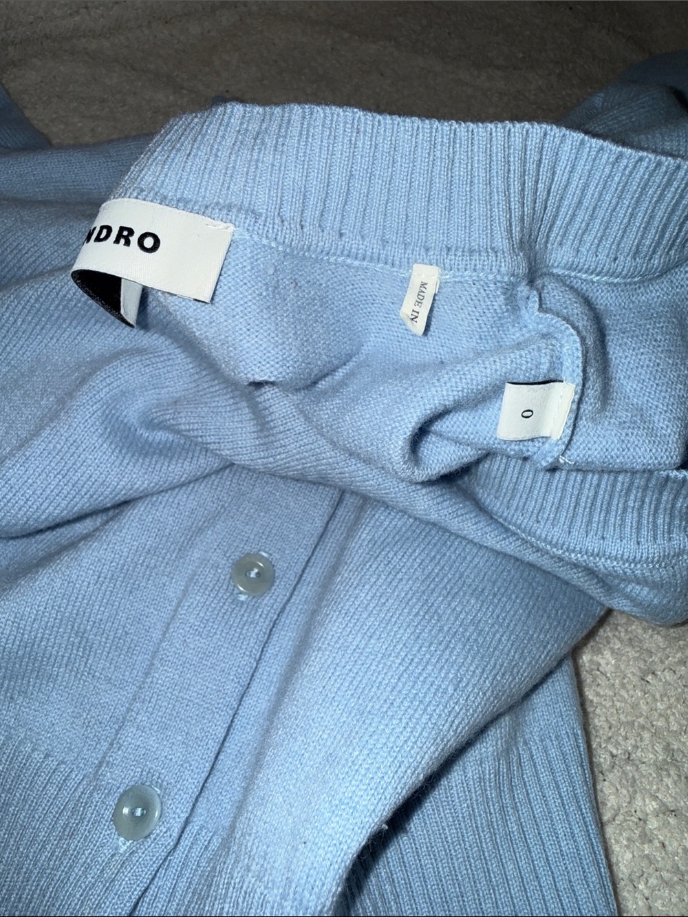 SANDRO Emile Cardigan With Ruffle Sleeve - Picture 6 of 10
